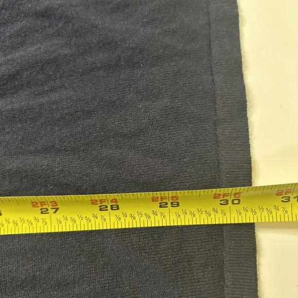 41 Hawthorn Womans Cardigan Top Blue Size Medium Solid Long Sleeve Open Front - Picture 6 of 6